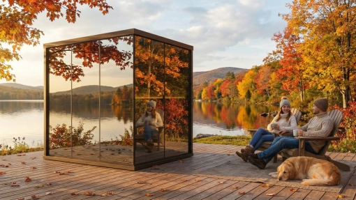 Mirror Zen finnish mirror sauna