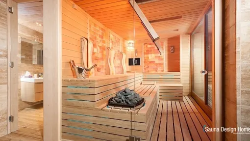 sauna wellness place at home