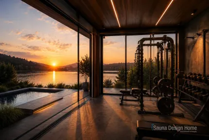 Home Gym with Sauna Home Gym with Sauna