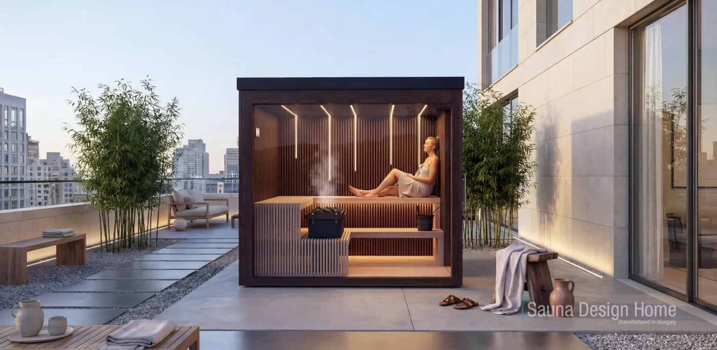 modern finnish sauna