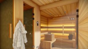Sauna and Shower