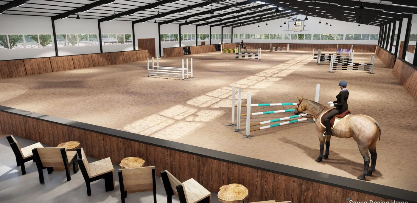 indoor equestrian center