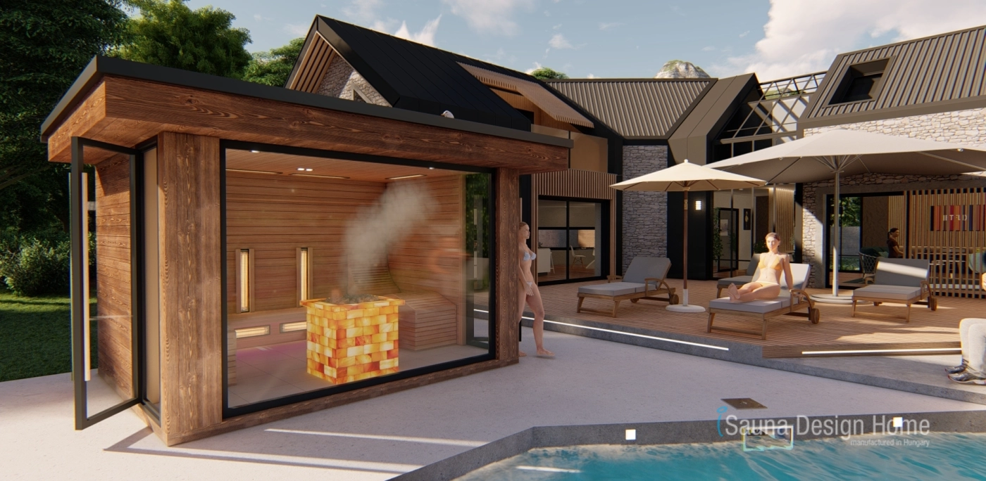 Garden sauna design