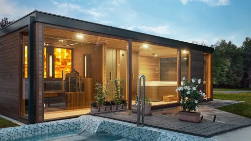 Outdoor Infrared Sauna Woods - The Quality Choice
