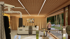 Sauna and workout