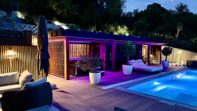 Premium Sauna House with Poolside Terrace