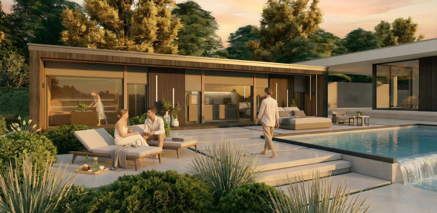 Premium wellness house