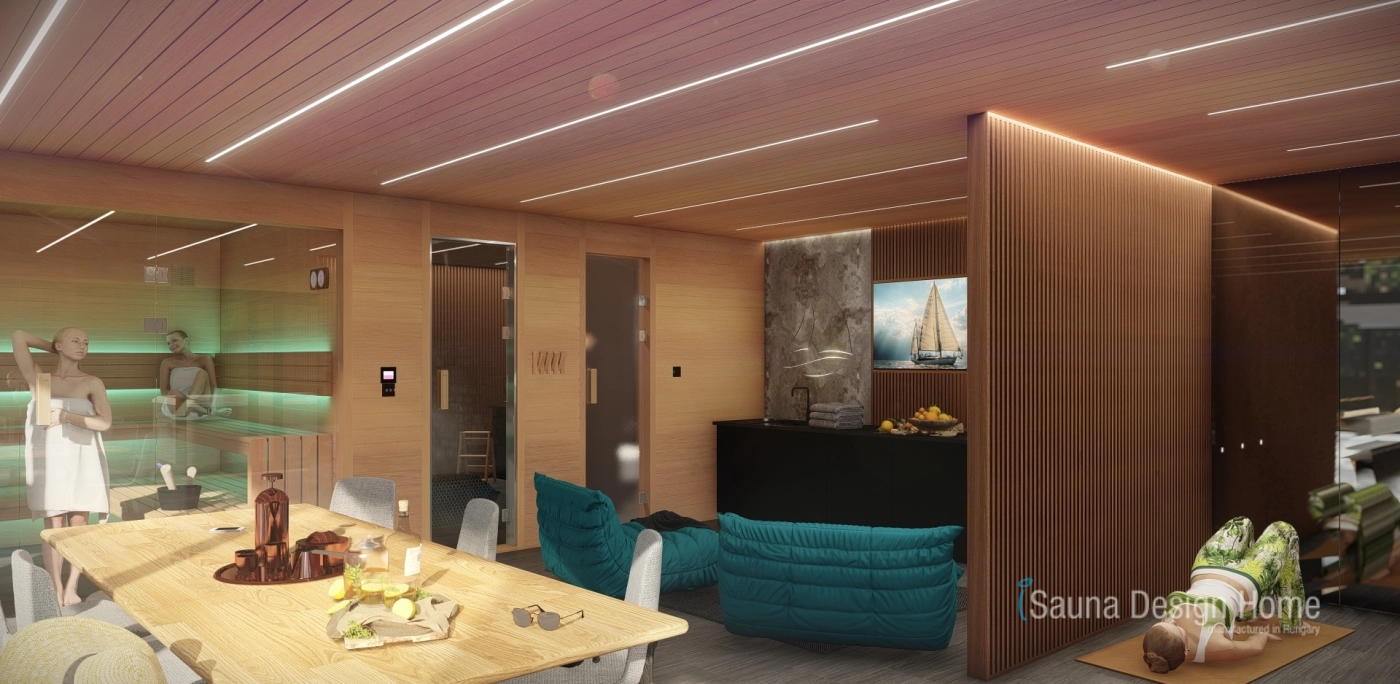 comfort sauna house construction