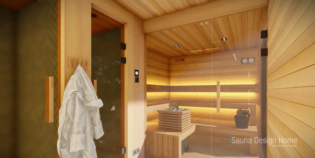 Sauna and Shower