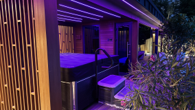 Sauna and Hot Tub