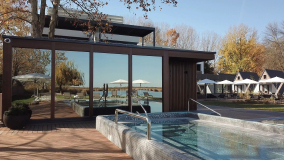Custom-made combined sauna