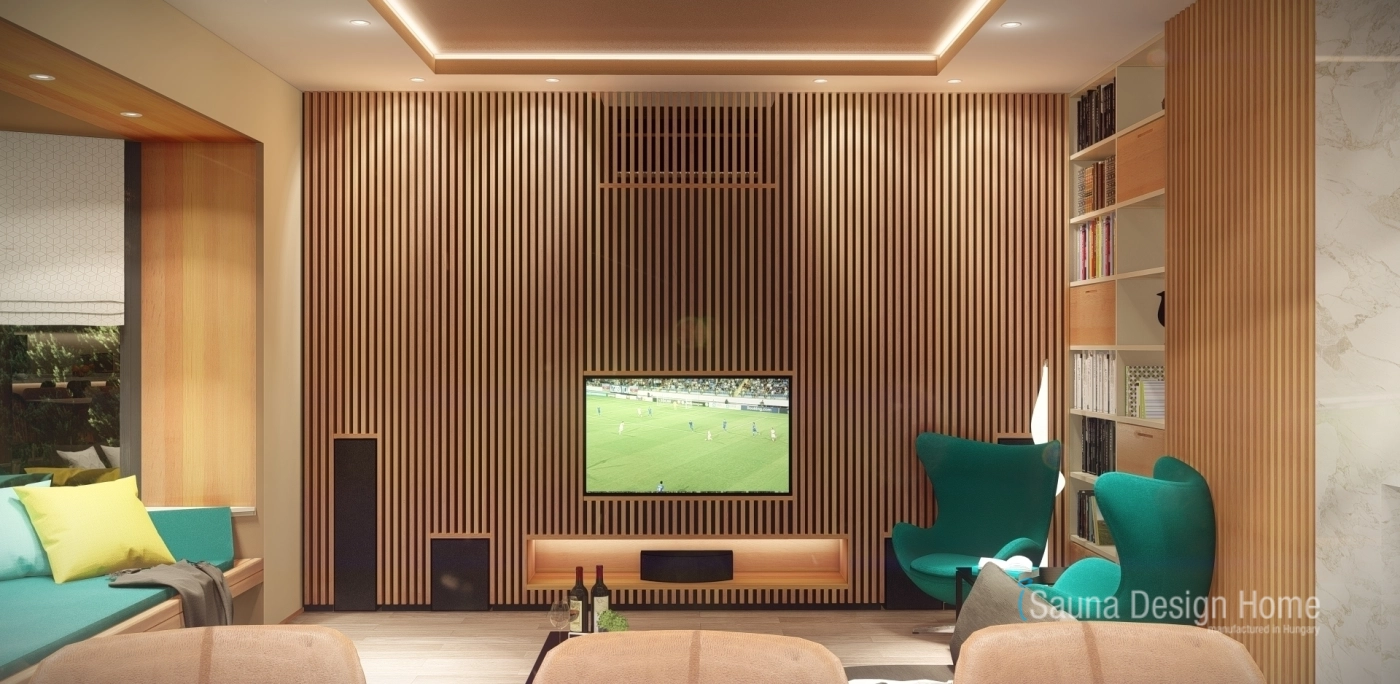 unique solid wood interior design