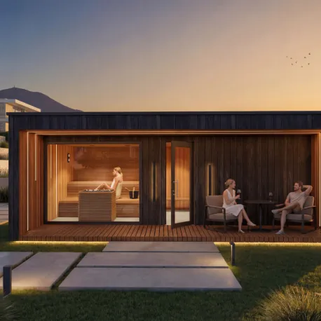 Joy Family Four-Season Premium Wellness House with Sauna