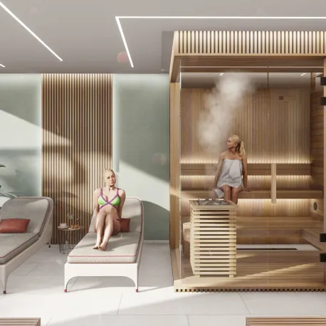 Private Sauna-Wellness Space Tailored to Individual Needs 