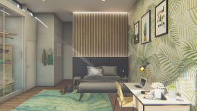 Unique bedroom walls