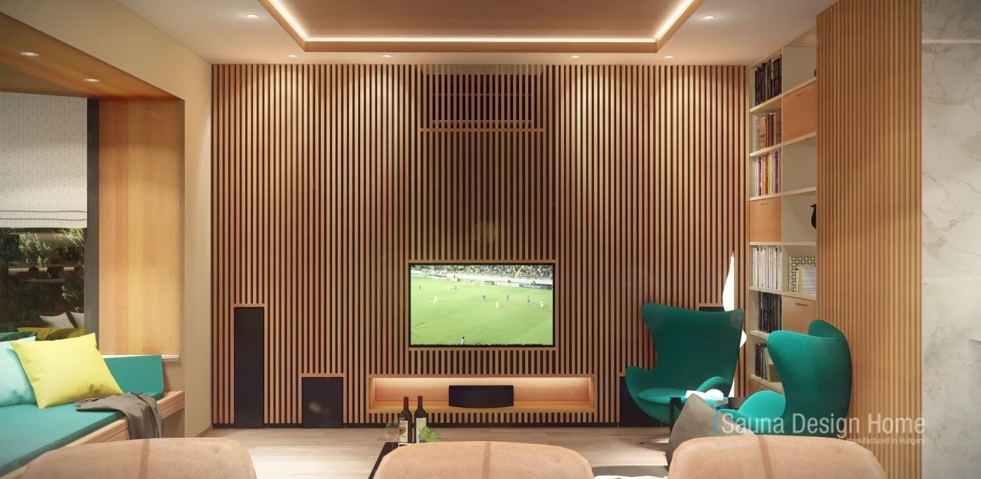 unique solid wood interior design
