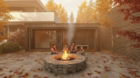 Minimalist sauna