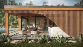 solid wood shade system