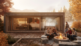 Modern wellness house