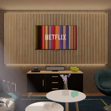 Individual design wall