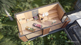 outdoor sauna design
