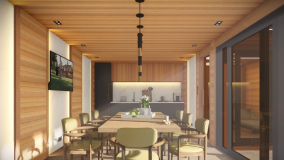 Kitchen with Dining Area