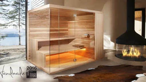 Biosauna with a Steam-Generating Stove