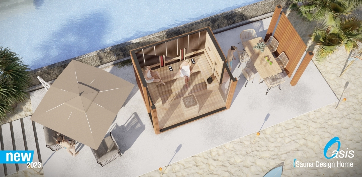 Oasis - 4 season modular house -  outdoor sauna Kabin