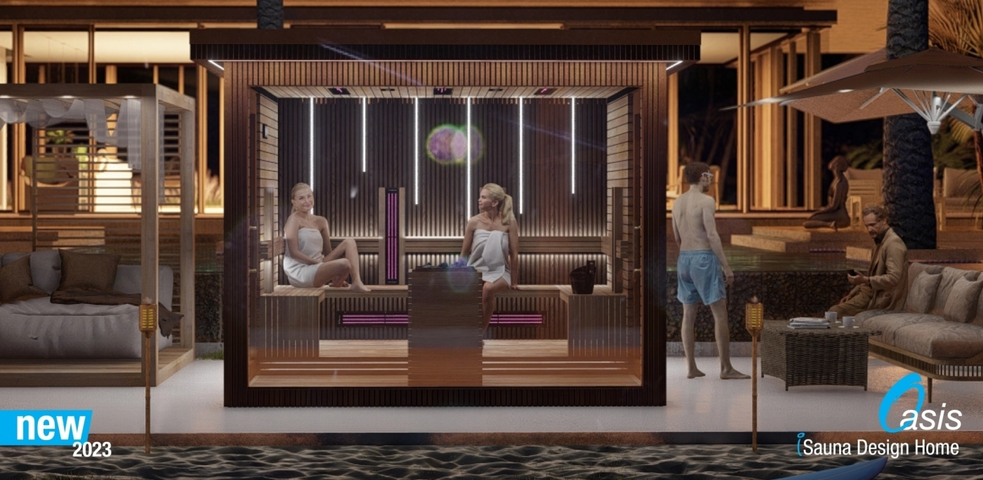 Oasis - 4 season modular house -  outdoor sauna Kabin